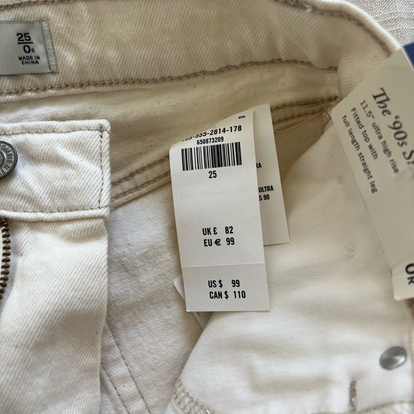 ABERCROMBIE jeans SIZE 25 - Picture 4 of 5